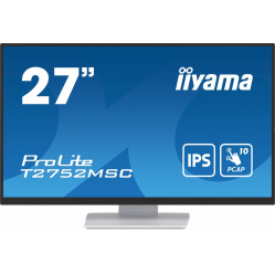IIYAMA Monitor 27 cali T2752MSC-W1AG 10 PKT. POJ,IPS,HDMI,DP,2x1W,7H,2xUSB, 400cd/m2,AG-(Anti Glare) 