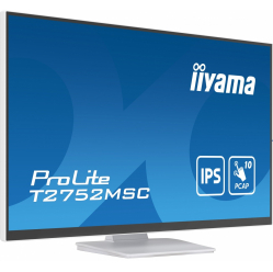 IIYAMA Monitor 27 cali T2752MSC-W1AG 10 PKT. POJ,IPS,HDMI,DP,2x1W,7H,2xUSB, 400cd/m2,AG-(Anti Glare) 