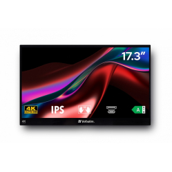 Verbatim Monitor dotykowy Ultra 4K Portable PMT-17-4K 