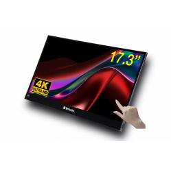Verbatim Monitor dotykowy Ultra 4K Portable PMT-17-4K 