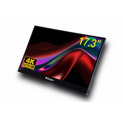 Verbatim Monitor dotykowy Ultra 4K Portable PMT-17-4K 