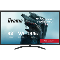 Monitor IIYAMA G-Master 42.5 cala G4380UHSU-B2 4K VA 2xHDMI 2.1 2xDP 0 3ms 144Hz 550cd 4000:1 USB HUBx4 2x7W