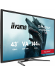 IIYAMA Monitor G-Master 42.5 cala G4380UHSU-B2 4K,VA, 2xHDMI 2.1, 2xDP, 0,3ms, 144Hz, 550cd, 4000:1, USB HUBx4, 2x7W