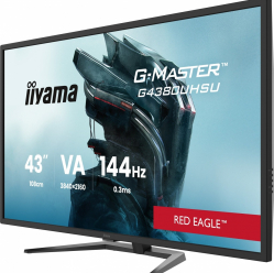 IIYAMA Monitor G-Master 42.5 cala G4380UHSU-B2 4K,VA, 2xHDMI 2.1, 2xDP, 0,3ms, 144Hz, 550cd, 4000:1, USB HUBx4, 2x7W