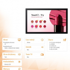 Samsung Monitor dotykowy 13 cali QB13C-T LH13QBCTBGBXEN 