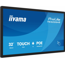 IIYAMA Monitor 32 cale TW3226AS-B3P POJ.10PKT.VA.24/7.FHD,500cd,HDMI,3xUSB, 1xUSB-c,RJ45,MIC, 2x5W,ANDROID 14,RK3567, 4/32GB, iiSign2 