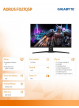 Gigabyte Monitor 27 cali FO27Q5P QD-OLED/500Hz/2K/HDMI