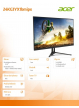 Acer Monitor AOPEN 23,8 cala 24KG3YX 24KG3YX1bmipx