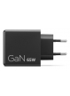 LENOVO Dual USB-C 65W GaN Charger Black EU