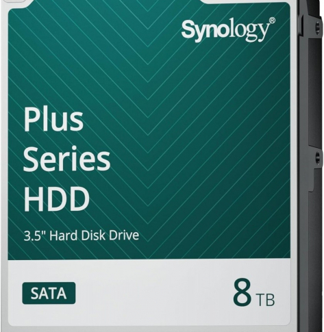 Synology Dysk HDD 8TB SATA 7.2k 3.5 HAT3320-8T 3Y