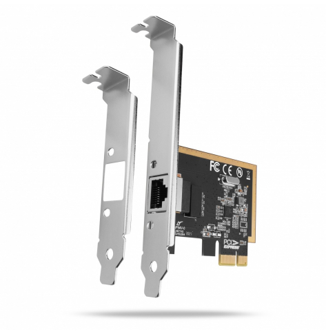 Karta sieciowa Axagon PCEE-GRF  PCIe 1x Gigabit Ethernet port RJ-45 Realtek SP & LP