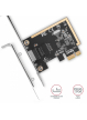 Karta sieciowa Axagon PCEE-GRF  PCIe 1x Gigabit Ethernet port RJ-45 Realtek SP & LP