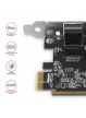 Karta sieciowa Axagon PCEE-GRF  PCIe 1x Gigabit Ethernet port RJ-45 Realtek SP & LP