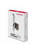 Karta sieciowa Axagon PCEE-GRF  PCIe 1x Gigabit Ethernet port RJ-45 Realtek SP & LP