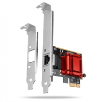 Karta sieciowa Axagon PCEE-GIX PCIe 1x Gigabit Ethernet port (RJ-45), Intel i210AT, PXE, SP & LP