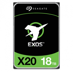 SEAGATE Exos X20 18TB HDD SAS 12Gb/s 7200RPM 256MB cache 3.5 24x7 512e/4KN Standard