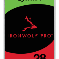 Dysk SEAGATE Ironwolf PRO Enterprise NAS HDD 28TB 7200rpm 6Gb/s SATA 256MB 8.9cm 3.5 24x7 RAID Rackmount systems BL