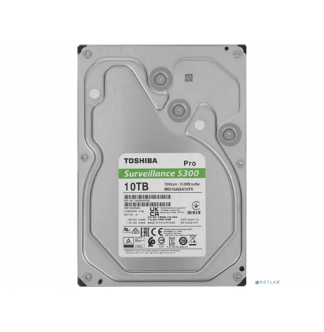 TOSHIBA BULK S300 Pro Surveillance Hard Drive 10TB 3.5 SATA 7200rpm
