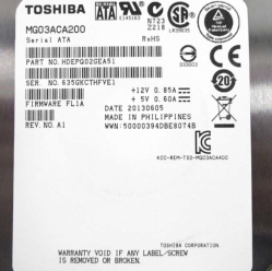 TOSHIBA MG Series - Enterprise Capacity HDD 16TB - MG08SCA16TE