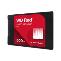Dysk WD Red SSD SA500 NAS 500GB 2.5 SATA III 6 Gb/s internal single-packed POWERED BY SANDISK