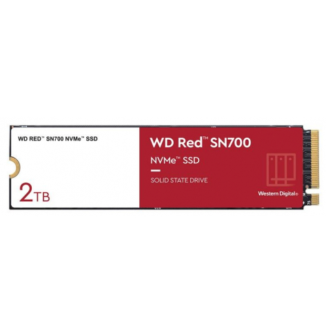 WD Red SSD SN700 NVMe 2TB M.2 2280 PCIe Gen3 8Gb/s internal drive for NAS devices POWERED BY SANDISK