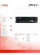 PNY Dysk SSD 500GB M.2 2280 BULK M280CS2140-500-SI