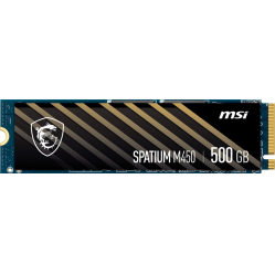 MSI Dysk SSD SPATIUM M450 500GB M.2 PCIe4 3600/2300MB/s