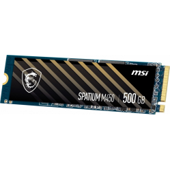 MSI Dysk SSD SPATIUM M450 500GB M.2 PCIe4 3600/2300MB/s