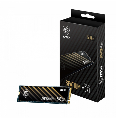 MSI Dysk SSD SPATIUM M371 500GB M.2 PCIe3 2200/1150MB/s
