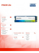 GOODRAM Dysk SSD PX600 Lite 256GB M.2 Gen4x4 NVMe 2280 3400/2000MB/s