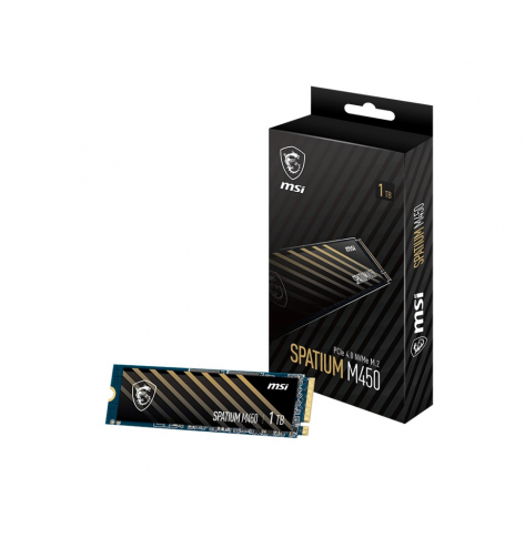 MSI Dysk SSD SPATIUM M450 1TB M.2 PCIe4 3600/3000MB/s