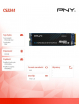 PNY Dysk SSD 500GB M.2 2280 CS2241 M280CS2241-500-RB 