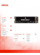 Corsair Dysk SSD 1TB MP600 CORE XT 5000/3500 MB/s M.2 NVMe PCIe Gen4 x4