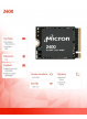 Dysk SSD 2400 1TB NVMe M.2 22x30mm
