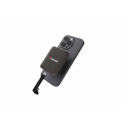 Verbatim Dysk zewnętrzny SnapBack Magnetic SSD Mocha MagSave 512GB Apple ProRes 4K 60kl/s 