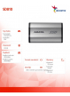 Adata Dysk SSD External SD810 500G USB3.2 20Gb/s srebrny