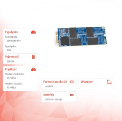 OWC Dysk SSD Aura Pro 250GB Macbook Pro Retina (501/503 MB/s, 60k IOPS) 