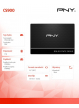 PNY Dysk SSD 1TB 2,5 SATA3 SSD7CS900-1TB-RB