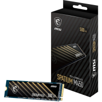 Dysk SSD MSI SPATIUM M450 500GB M.2 PCIe 4.0 3600/2300MB/s