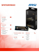 MSI Dysk SSD SPATIUM M450 500GB M.2 PCIe 4.0 3600/2300MB/s