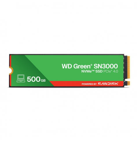 Western Digital Dysk SSD Green 500GB M.2 2280 SN3000 NVMe PCIE4.0