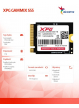 Adata Dysk SSD XPG GAMMIX S55 1TB PCIe 4x4 5/3.7MB/s M2230 