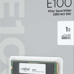 Crucial Dysk SSD E100 1TB M.2 NVMe 2280 PCIe 4.0 5000/4500 MB/s