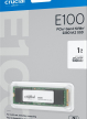 Crucial Dysk SSD E100 1TB M.2 NVMe 2280 PCIe 4.0 5000/4500 MB/s
