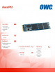 OWC Dysk SSD Aura P12 M.2 NVMe 480GB 3400/3000MBs 600k IOPS