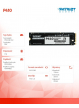 Patriot Dysk SSD 1TB P410 PCIe M.2 Gen4 x4 NVMe 1.4 2280 5000/4500MB/s 