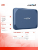 Crucial Dysk zewnętrzny SSD X10 1TB USB-C 2100MB/s
