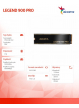 Adata Dysk SSD LEGEND 900 Pro 1TB PCIe 4x4 7.4/6 GB/s M.2 