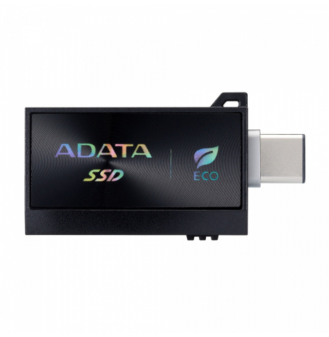Dysk zewnętrzny SSD Adata SC730 1TB USB 3.2C/A 600/600MB/s czarny
