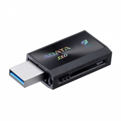 Dysk zewnętrzny SSD Adata SC730 1TB USB 3.2C/A 600/600MB/s czarny